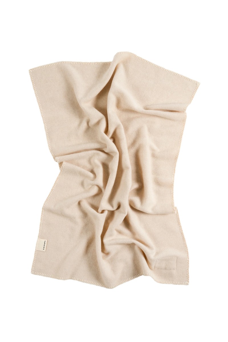 Двухцветный плед из мериноса - Merino Biniblanket