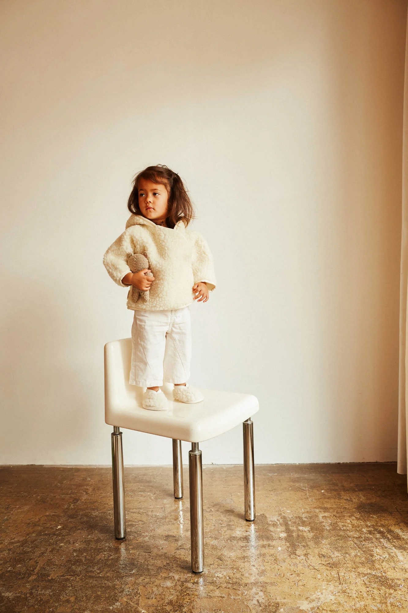 Куртка из мериноса - Milk Merino Snuggle Jacket