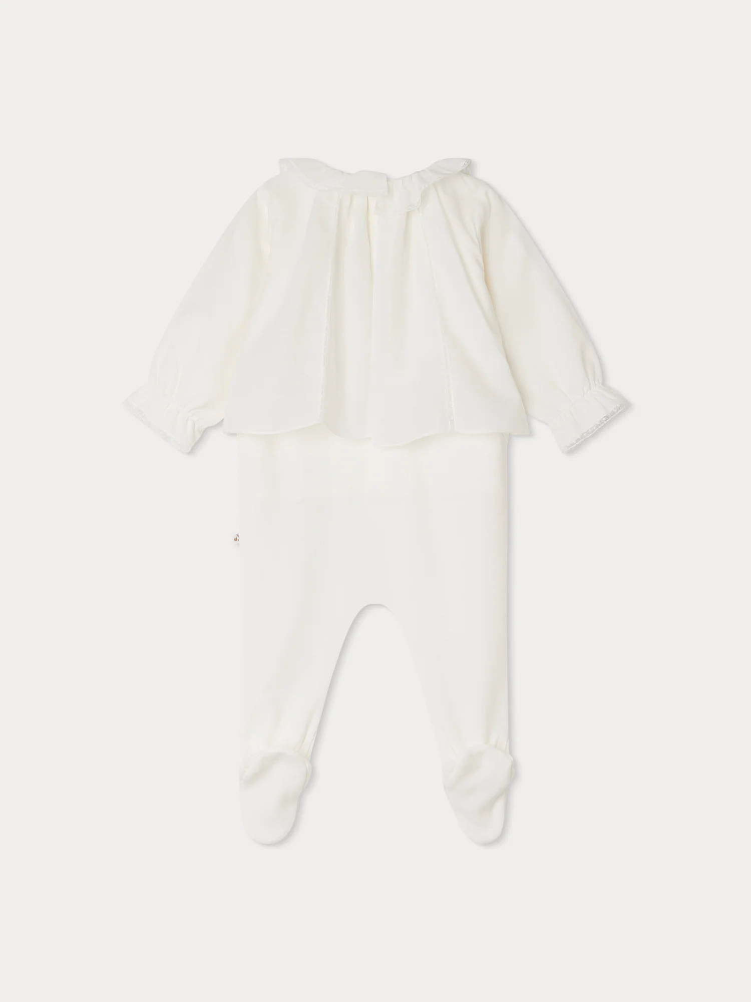 Пижама для новорождённого Brise / Brise Pajamas (White Milk)