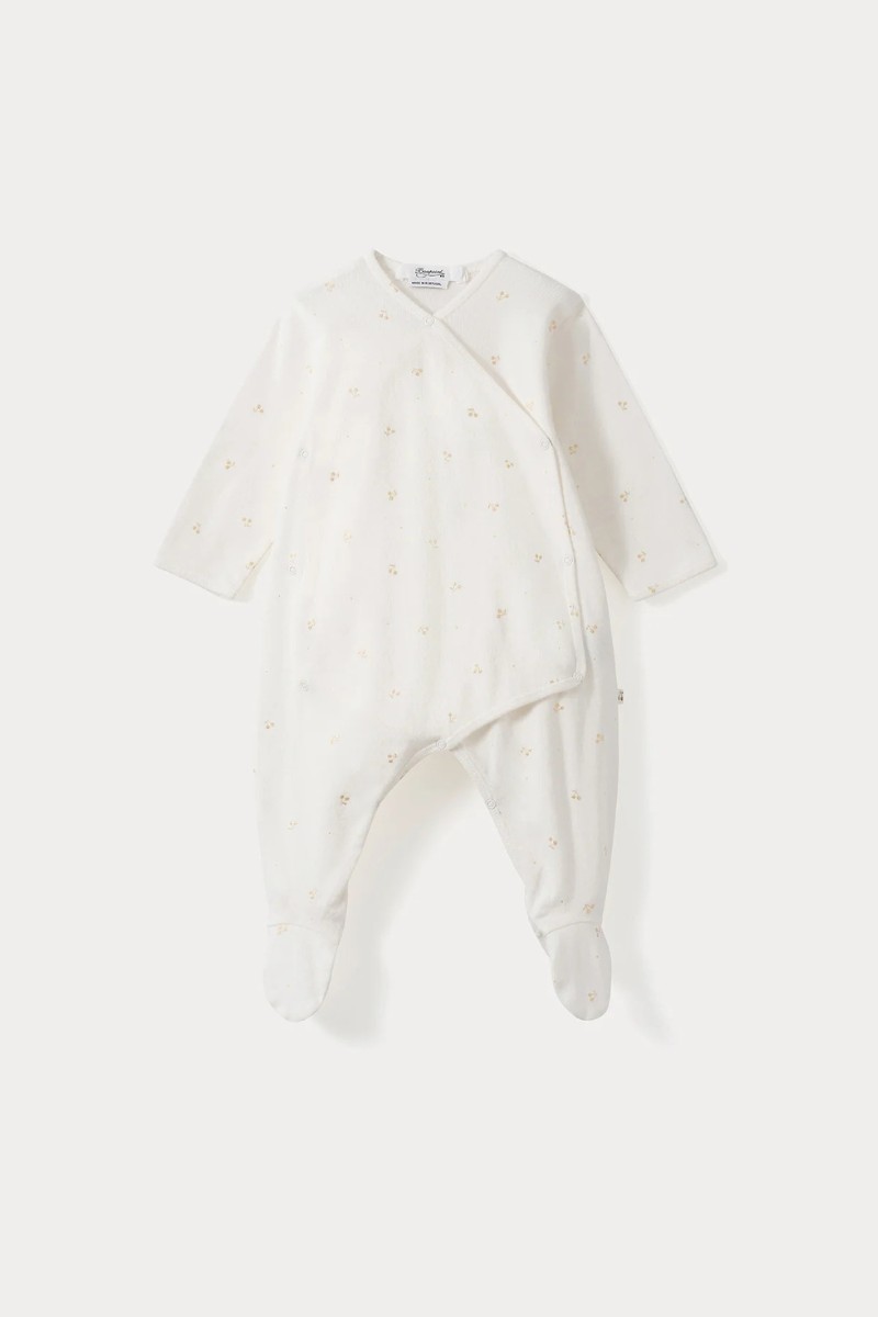 Пижама для новорождённого / Surplice Pajamas (Gold)