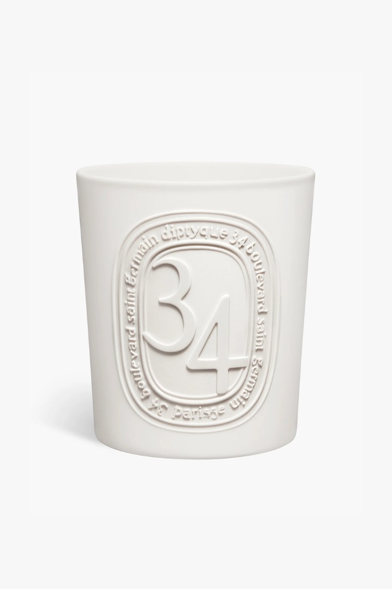 Большая ароматическая свеча 34 Boulevard Saint-Germain / 34 Boulevard Saint-Germain Large Candle - 600 g