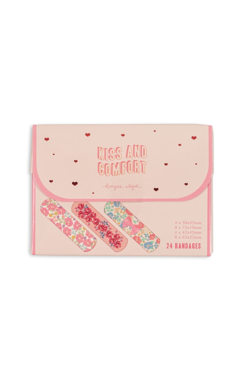 Детские пластыри (Розовый микс) / Kiss & Comfort Bandages Pink Mix