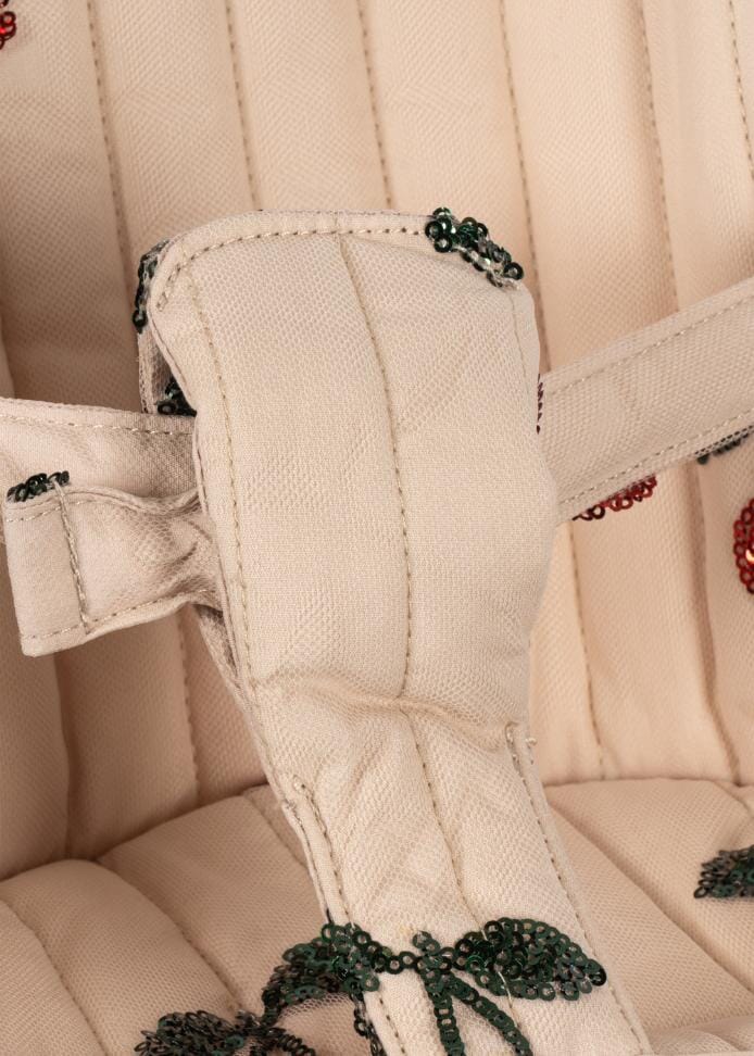 Коляска для кукол с пайетками и вишнями / Doll Stroller Mon Chéri Sequin