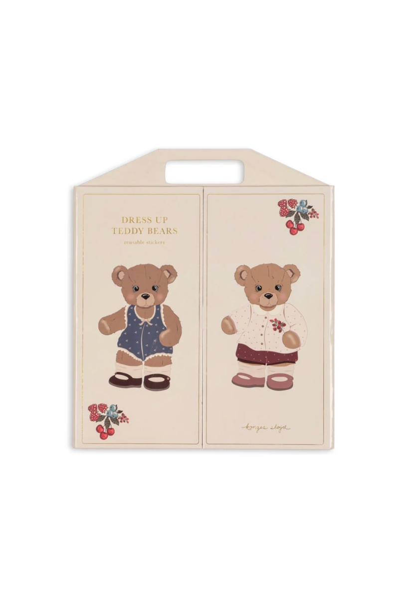 Книга с наклейками - медвежата / My Sticker World Teddy Bears