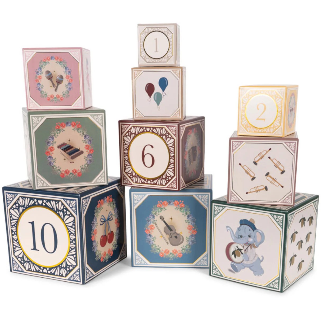 Развивающие кубики / Stacking Blocks