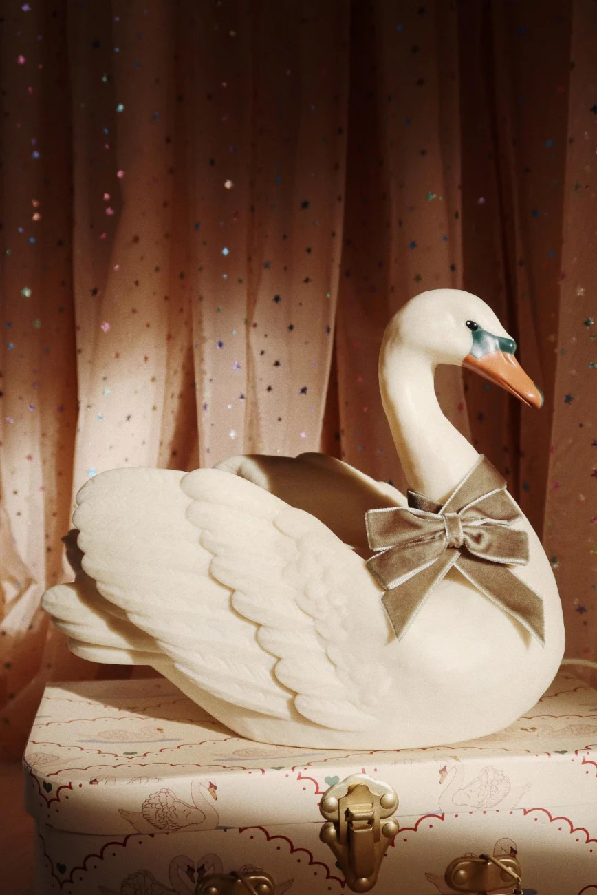 Ночник Лебедь / Swan lamp