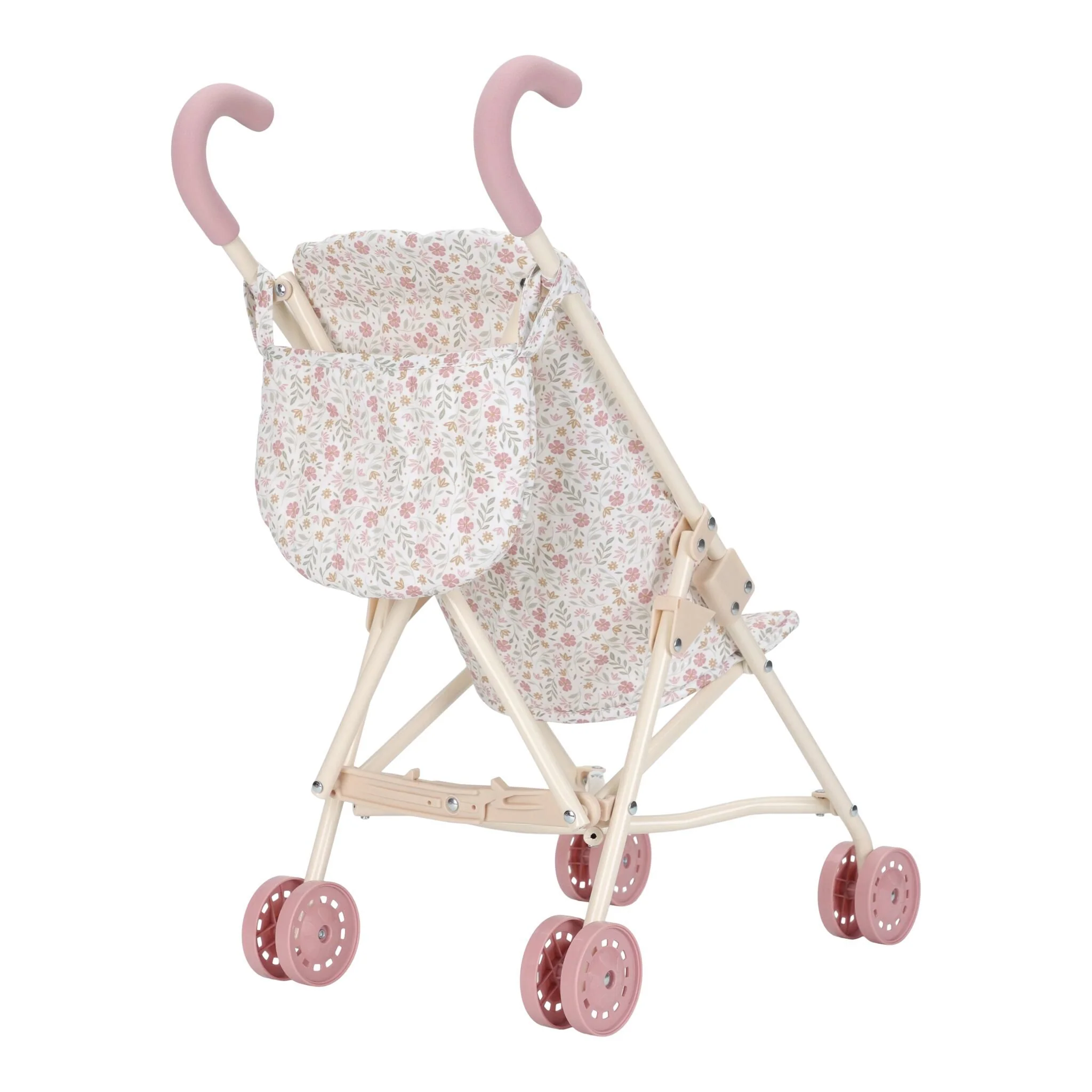 Коляска для кукол / Doll Buggy (Soft Flowers)
