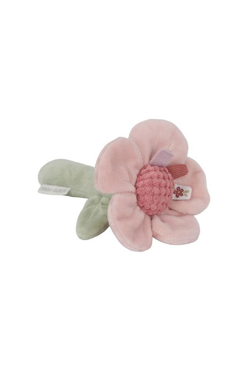 Погремушка Цветок / Flower Rattle (Fairy Garden, Pink)