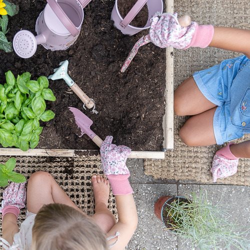 Садовые перчатки / Garden Gloves (Fairy Garden, Pink)