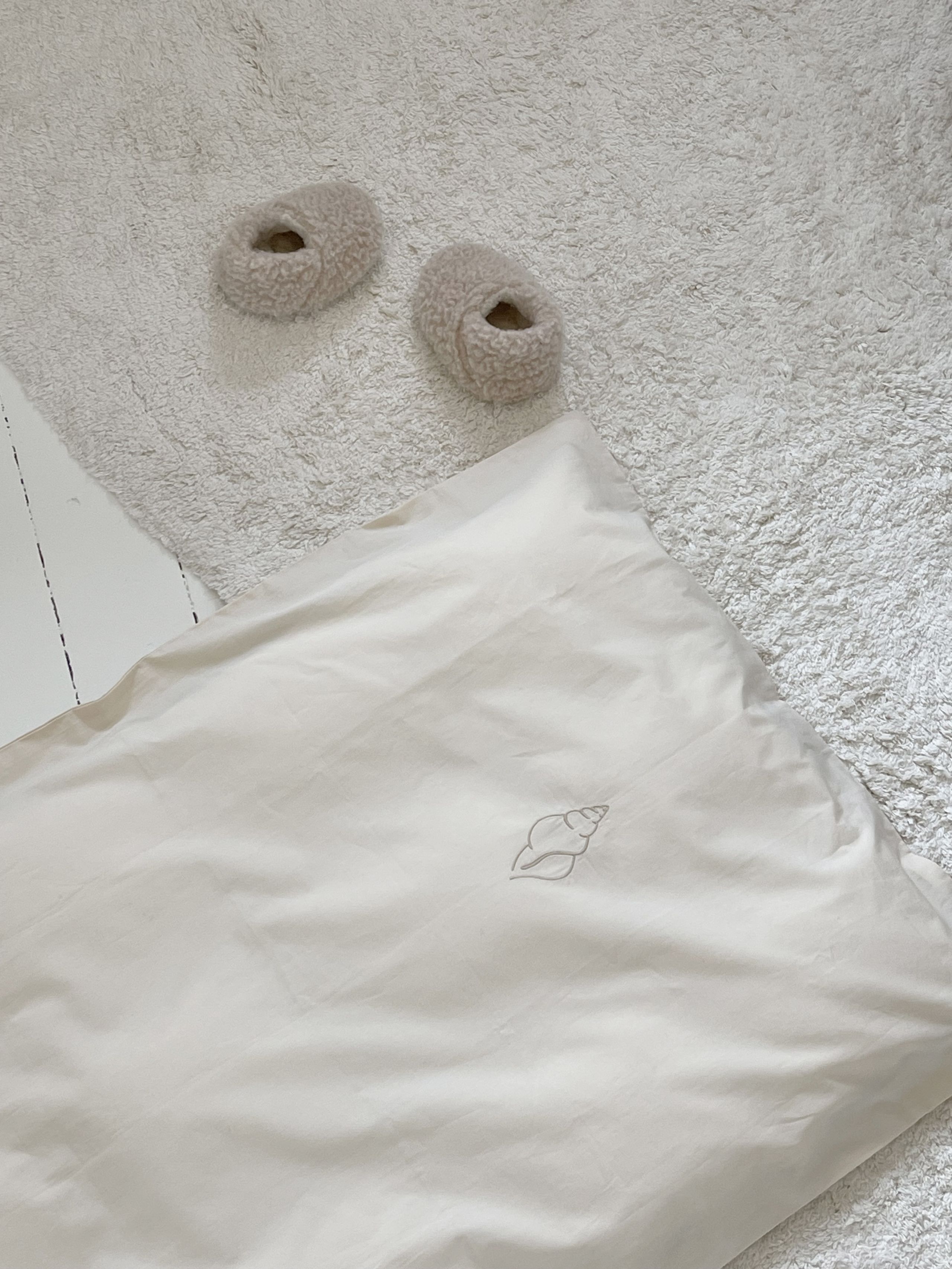 Детское постельное бельё с ракушкой (Baby)